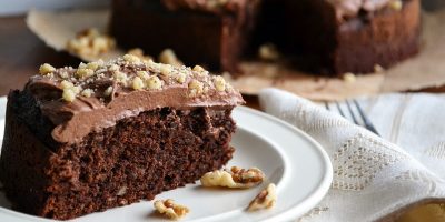 Here Comes The Easy Chocolate Walnut Cake Recipe