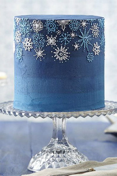 Snowflake Cake