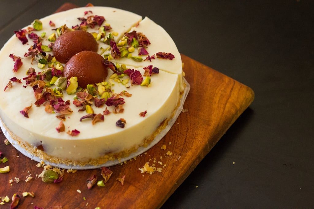 Gulab Jamun Cheese Cake