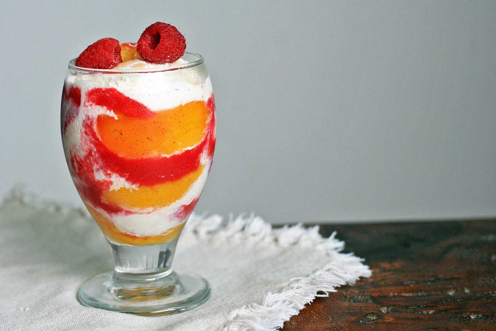 Peach Melba