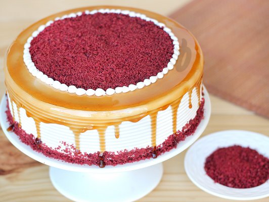 Red Velvet Coffee Cake