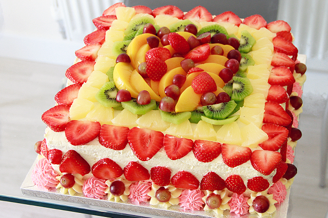 Heavy Stuffed Fruit Cake