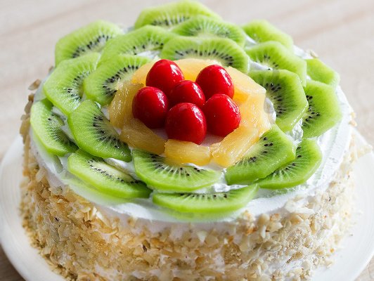 Kiwi Fruit Cake