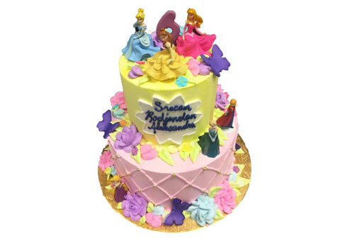 A cake for a 3 year old princess | Just Cake