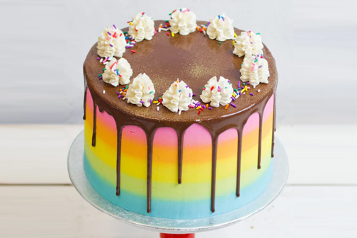 rainbow cake