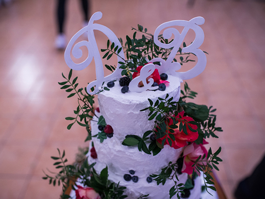 Monogram Cake