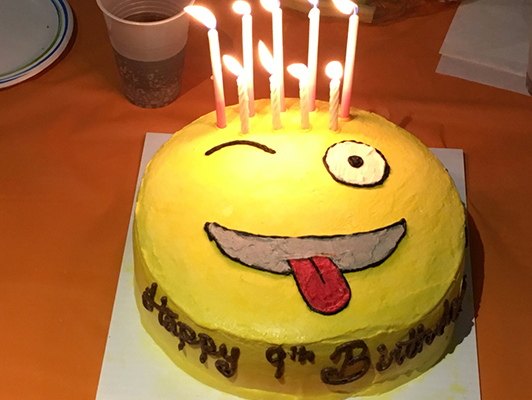 Emoji Cake