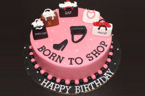 Shopping cake 