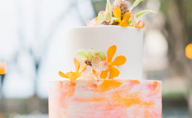 Watercolor Cake