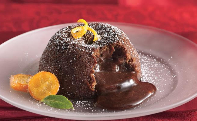 Valentine Special Hot Chocolate Cake