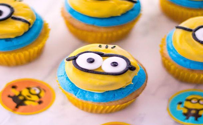 Minion Cupcakes