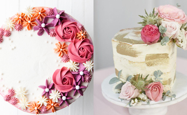 flower cake decoration ideas