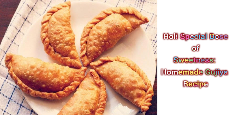 Homemade Gujiya Recipe