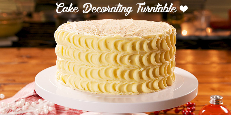 Professional Cake Decorating Turntable 