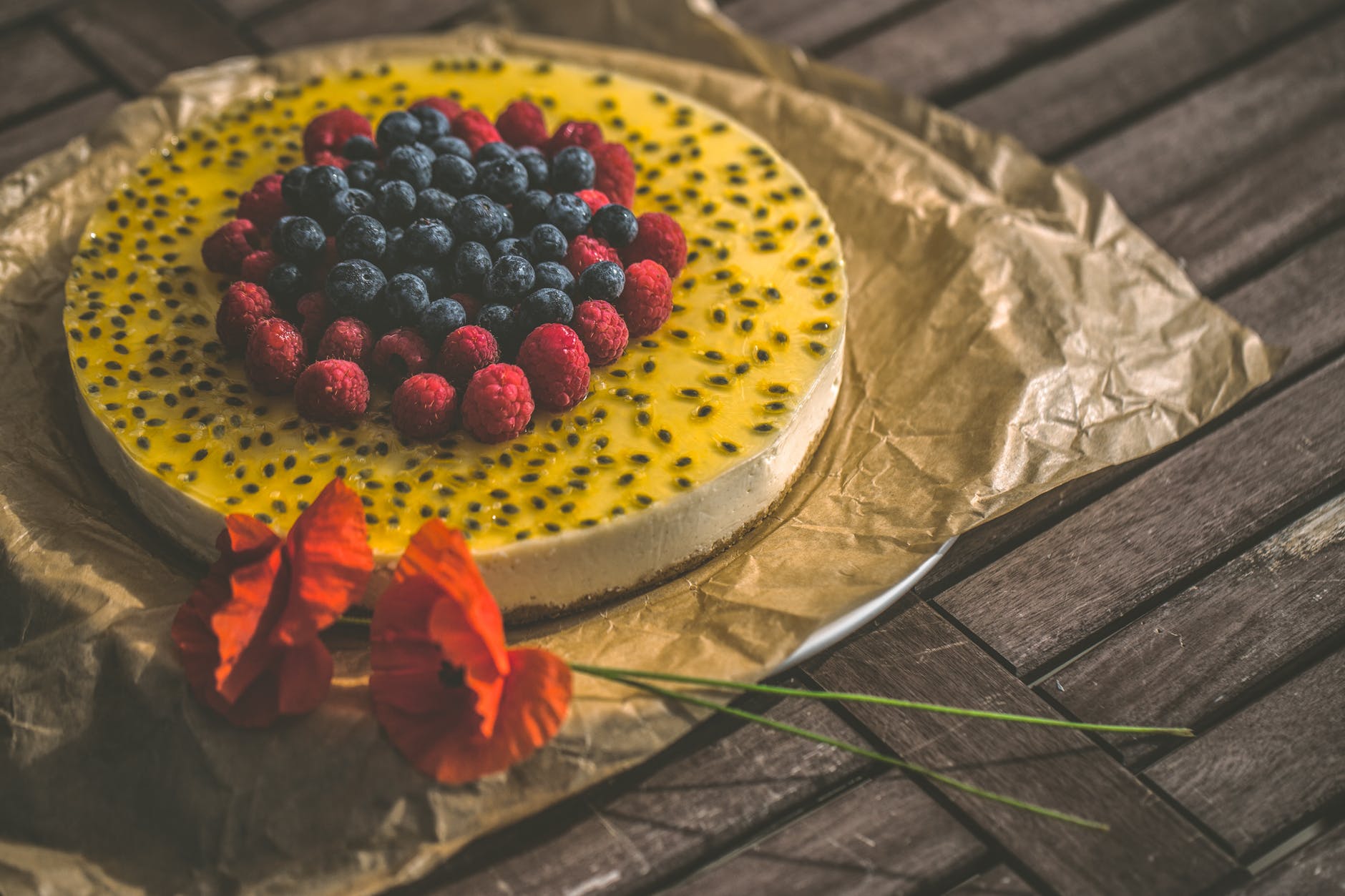 Passion fruit cake