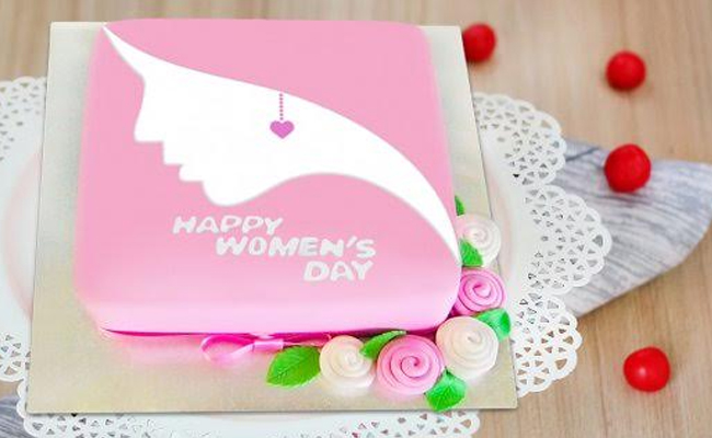 Womens Day Theme Cake