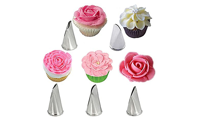 15 Different Types of Frosting Nozzles | Types of Cake Piping Nozzles