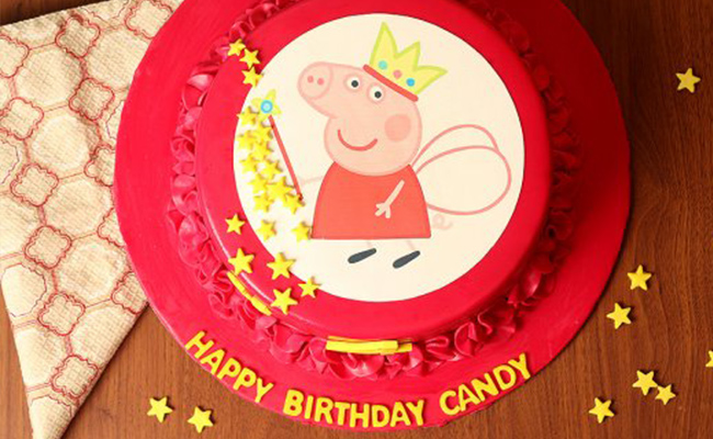 Peppa pig cake