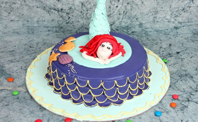 Mermaid cake