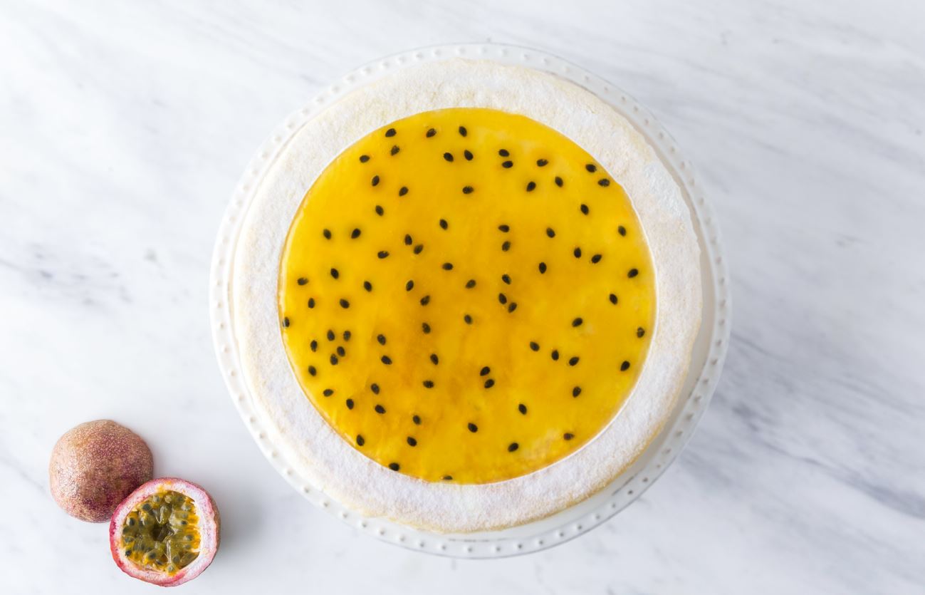 Passion fruit cake