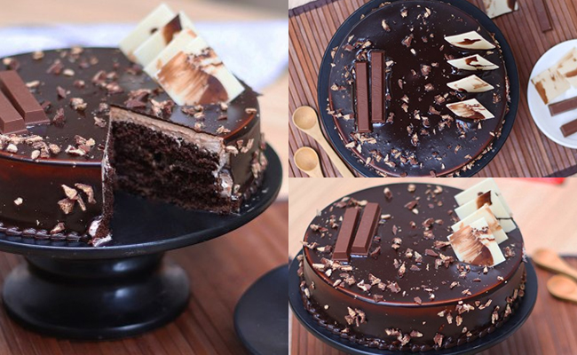 Choco Crunch KitKat Cake Bakingo