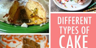 different types of cakes