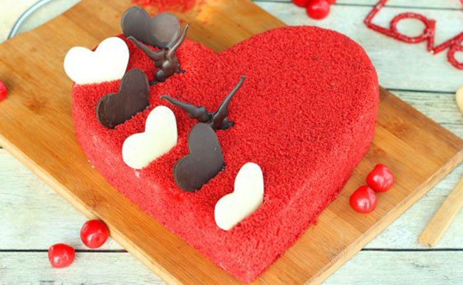 Heart-Shaped Cake