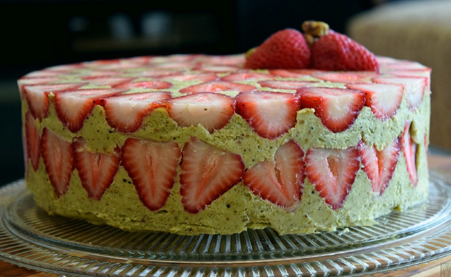 Fraisier Cake