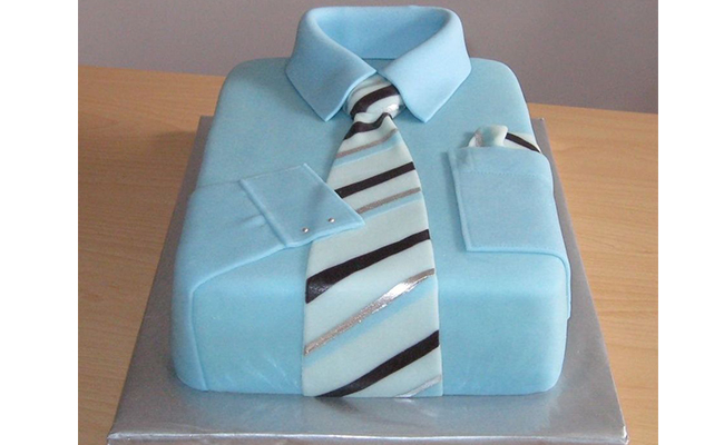 Shirt and Tie Cake