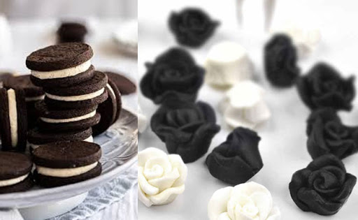 Rose Decoration With Oreos