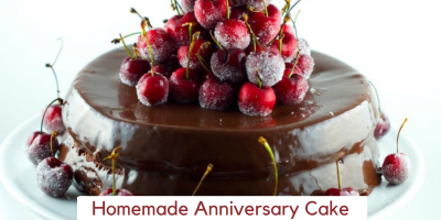 homemade anniversary cake cover image