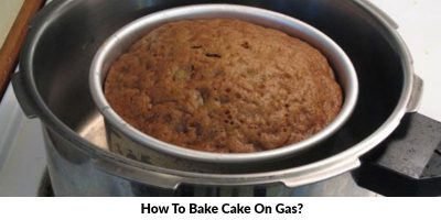 How to bake a cake on gas