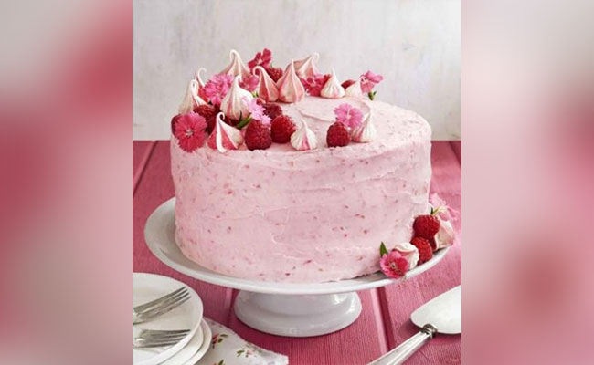 Raspberry Pink Velvet Cake