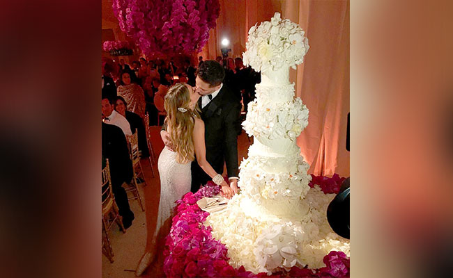 Sofía Vergara And Joe Manganiello Wedding Cake