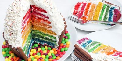 Rainbow Cake Recipe