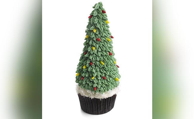 Christmas Tree Cupcakes