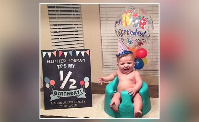 6 Months Balloons, 1/2 Year Banner, Half Birthday/6 Months Pregnant/On –  ToysCentral - Europe