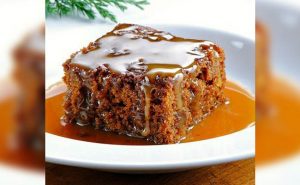 Ginger Cake With Rum Butter