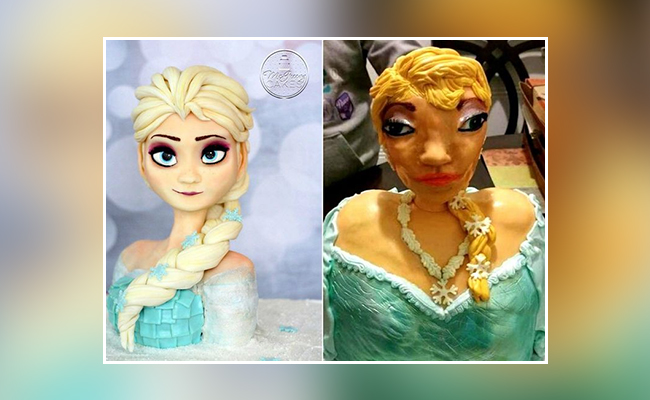 elsa cake