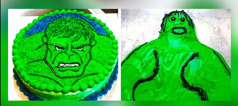 hulk cake