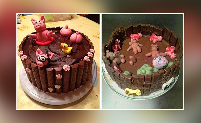 piglets cake