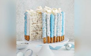 Candied Pretzel Cake