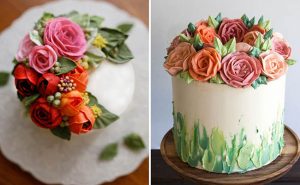 Flower Vase Cake