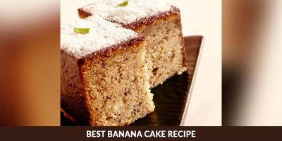 Delicious banana cake recipe