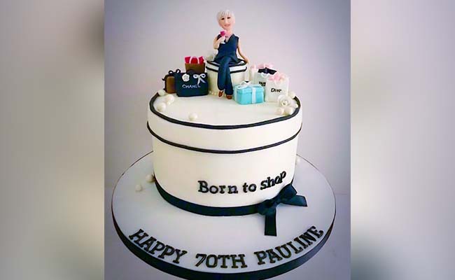 Shopaholic Grandma Cake