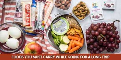 Foods to carry while going for a long trip