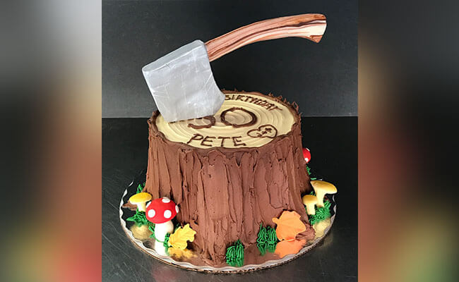 Axe & The Wood Cake