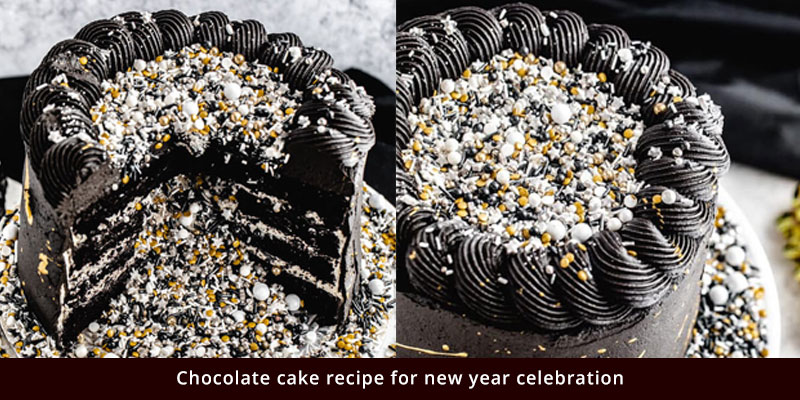 Delicious Chocolate Cake Recipe For New Year Celebration