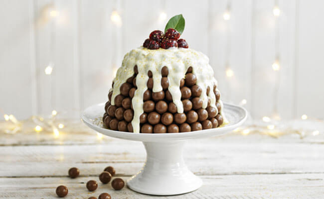 malteser christmas pudding