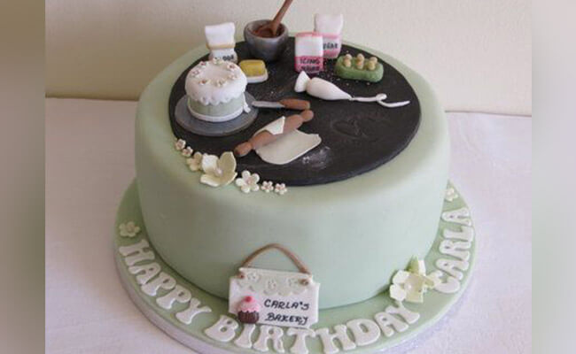 Kitchen Theme Cake